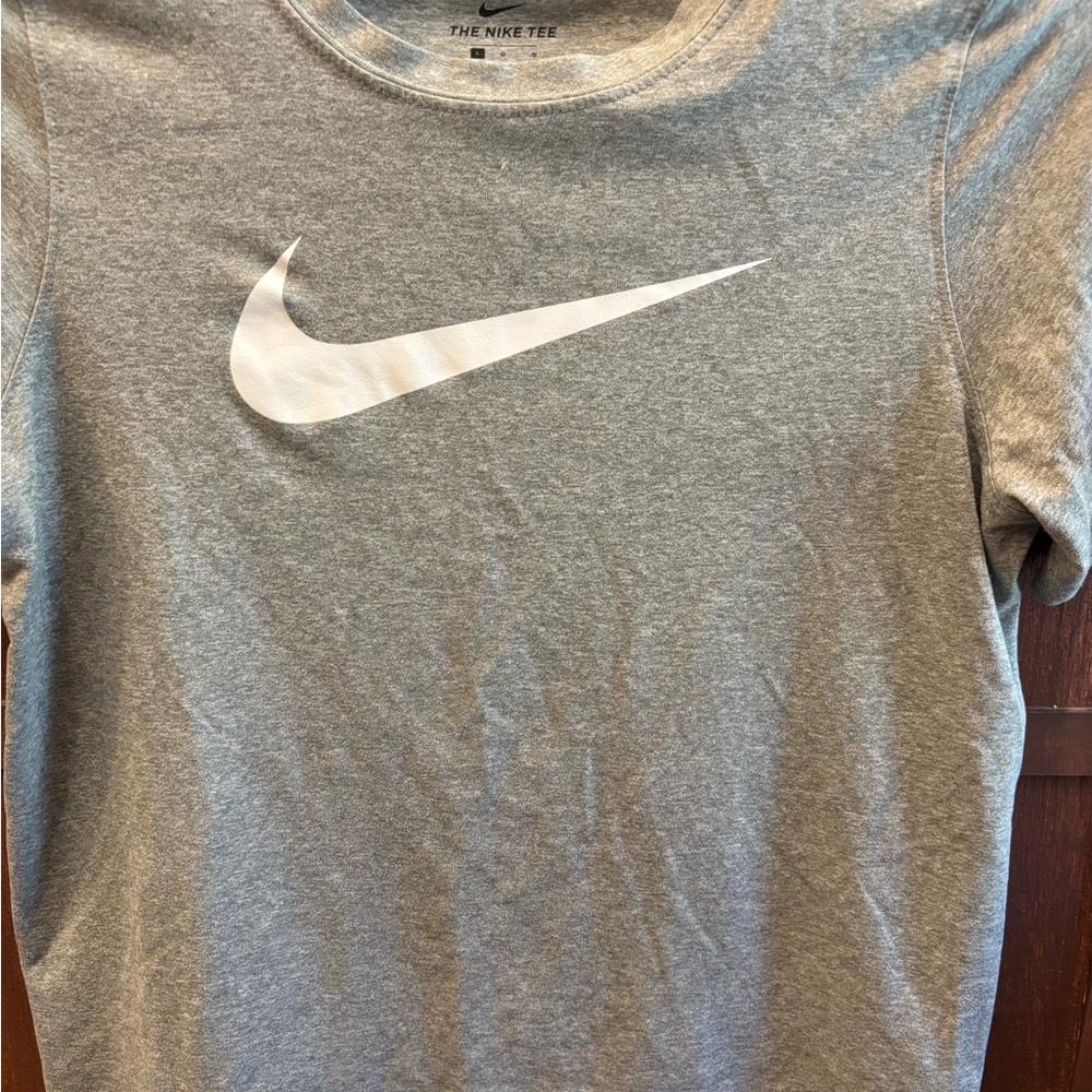 Nike Heather Gray Dri-FIT Tee